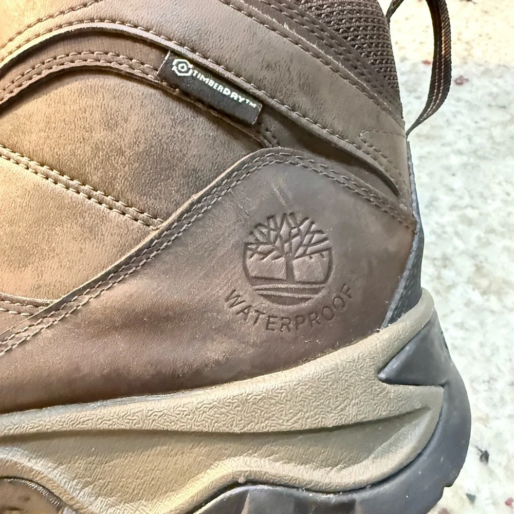 Timberland Men's Mt. Maddsen Waterproof Leather Hiking Boots